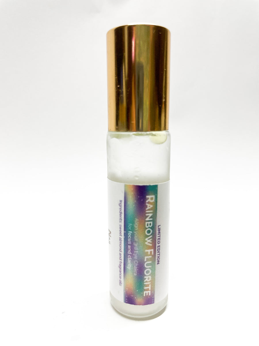 Rainbow Fluorite Crystal Love Cuticle Oils