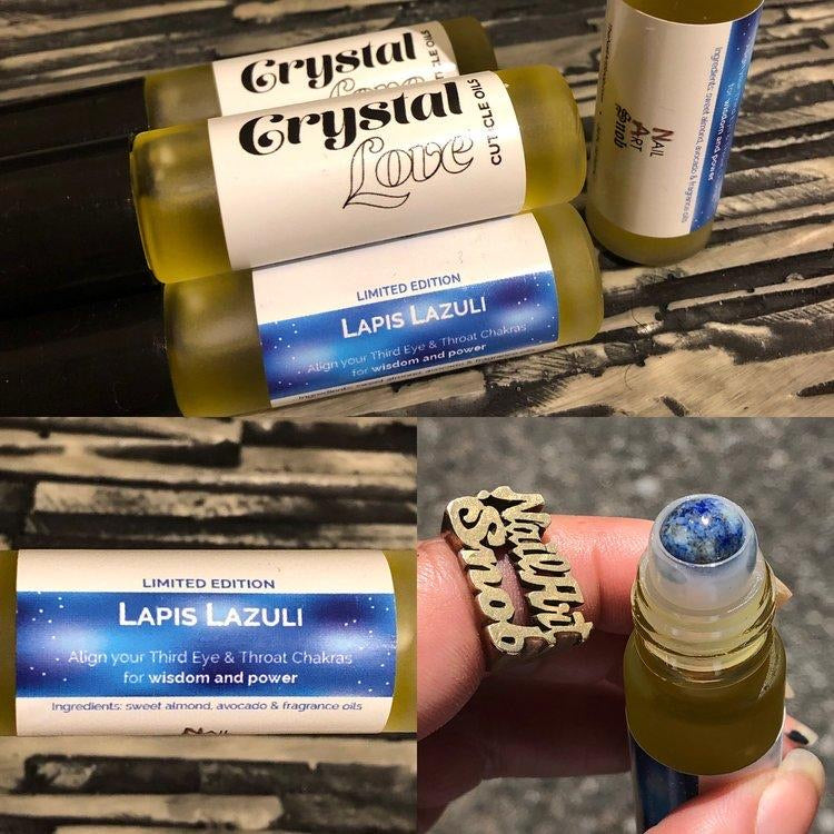 Lapis Lazuli Crystal Love Cuticle Oils