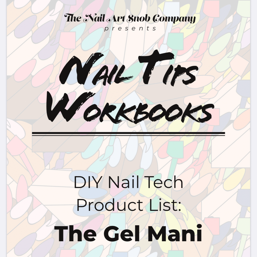 Gel Manicure Product List