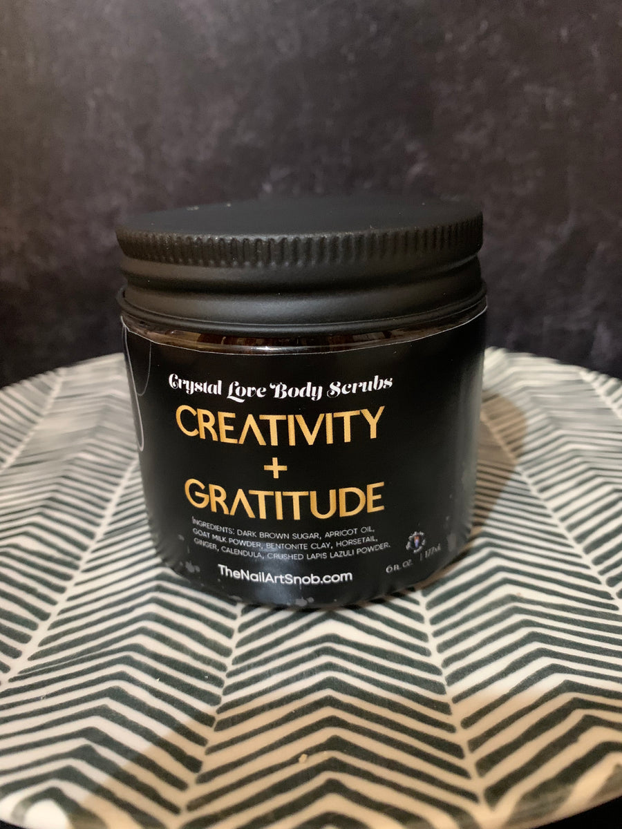 Creativity + Gratitude Sugar Scrubs