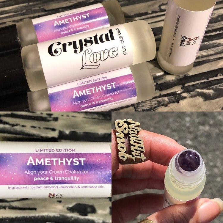 Amethyst Crystal Love Cuticle Oils